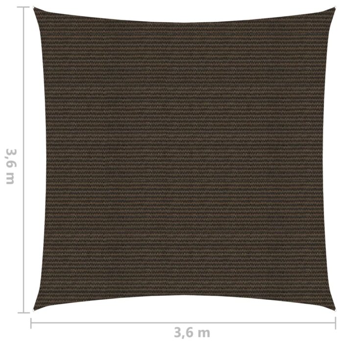 VXL8720286103333_g_en_hd_5.jpg Voile d'ombrage 160 g/m² Marron 3,6x3,6 m PEHD – Image 5