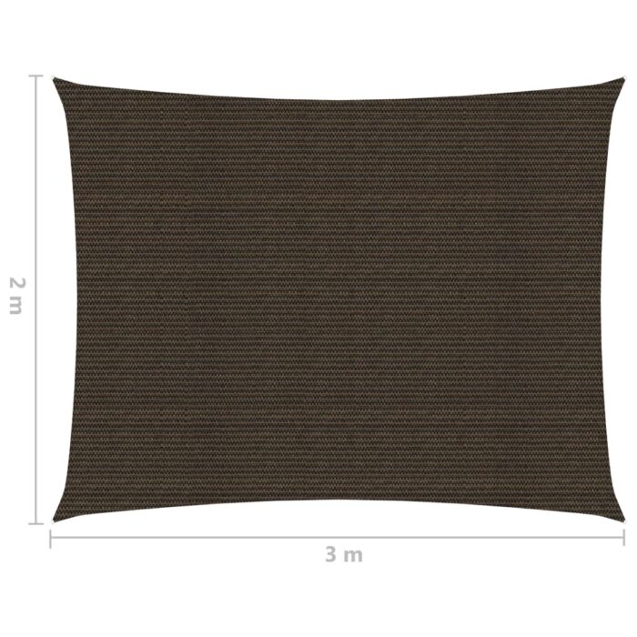 VXL8720286103401_g_en_hd_5.jpg Voile d'ombrage 160 g/m² Marron 2x3 m PEHD – Image 5