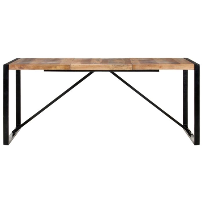 Table à manger 180x90x75 cm bois massif – Image 2