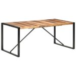 Table à manger 180x90x75 cm bois massif – Image 7