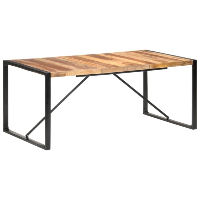 Table à manger 180x90x75 cm bois massif – Image 8