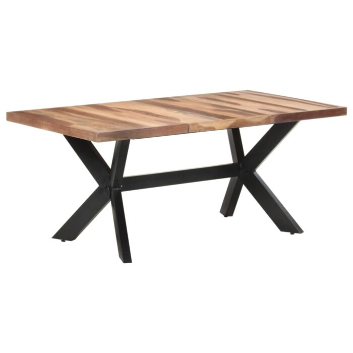 Table de salle à manger 180x90x75 cm Bois avec finition miel – Image 7