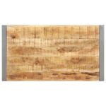 Table basse 110x60x40 cm Bois de manguier brut – Image 3