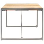 Table à manger 200x100x75 cm Bois de manguier massif brut – Image 2