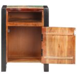 Table de chevet 40x35x55 cm Bois de récupération massif – Image 3