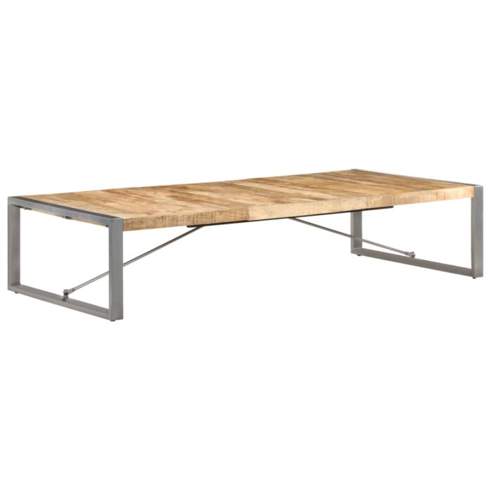 VXL8720286104835_a_en_hd_1.jpg Table basse 180x90x40 cm Bois de manguier brut – Image 1