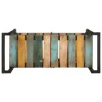 Chariot de cuisine 87x36x81 cm Bois massif de récupération – Image 3