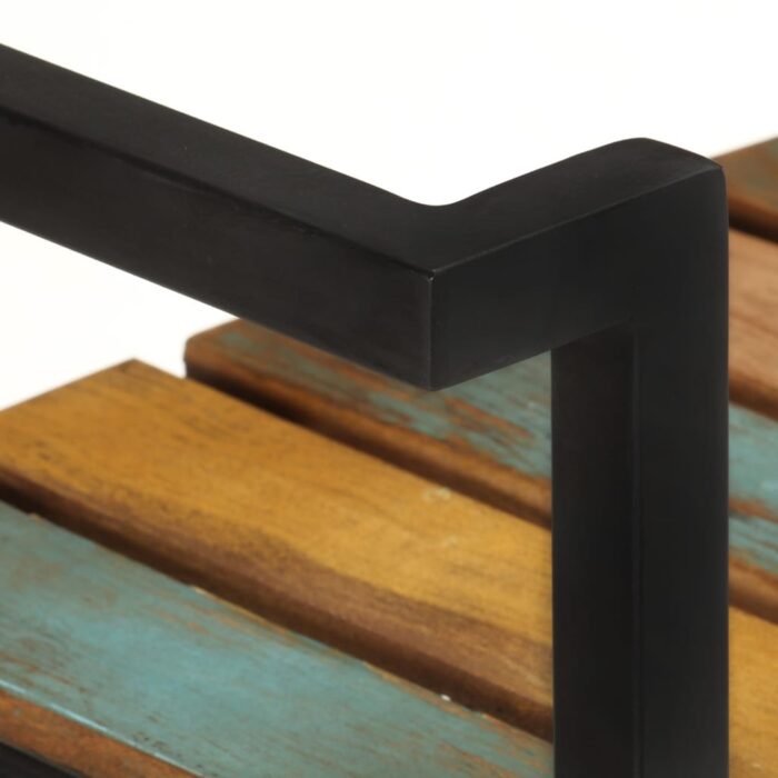 Chariot de cuisine 87x36x81 cm Bois massif de récupération – Image 5