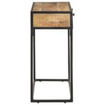 Table console 100x35x75 cm Bois de manguier massif – Image 4