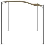 Auvent de parasol 3x2,4 m Taupe 180 g/m² – Image 2