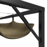 Chapiteau de jardin avec auvent rétractable 3x3m Taupe 180 g/m² – Image 6