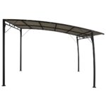 Auvent pare-soleil de jardin 3x3x2,55 m Taupe – Image 2