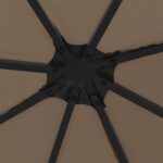 Belvédère 3x3 m Taupe – Image 2