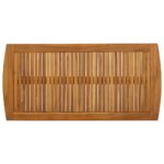 Table basse 102x50x43 cm Bois d'acacia solide – Image 3