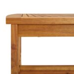 Table basse 102x50x43 cm Bois d'acacia solide – Image 4