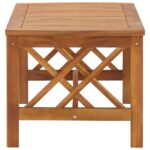Table basse 102x50x43 cm Bois d'acacia solide – Image 2