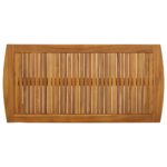 Table basse 102x50x43 cm Bois d'acacia solide – Image 3