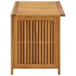 Boîte de rangement de jardin 90x50x58 cm bois d'acacia massif – Image 3
