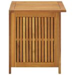 Boîte de rangement de jardin 60x50x58 cm Bois d'acacia solide – Image 3