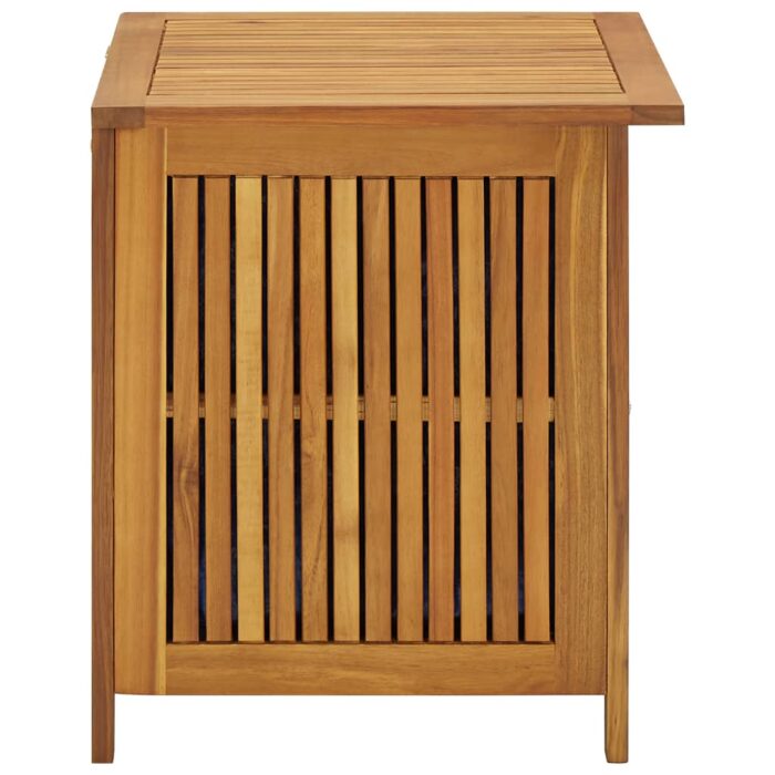 Boîte de rangement de jardin 60x50x58 cm Bois d'acacia solide – Image 3