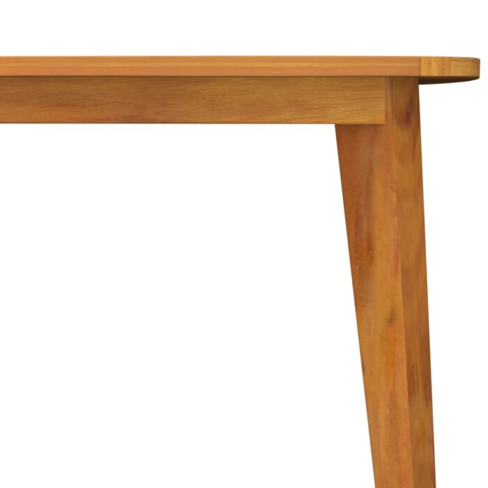 Table de jardin 110x110x75 cm Bois d'acacia solide – Image 5