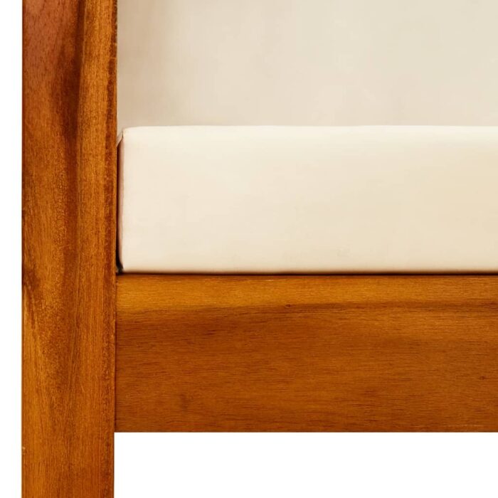 Banc de jardin avec auvent Bois d'acacia solide – Image 6