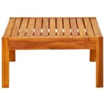 Table de jardin 85x57x29 cm Bois d'acacia massif – Image 2