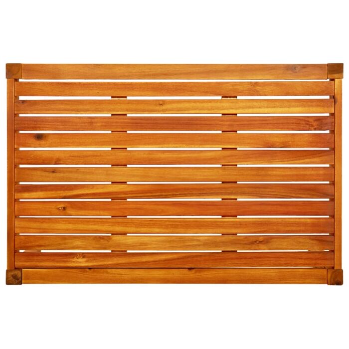 Table de jardin 85x57x29 cm Bois d'acacia massif – Image 4