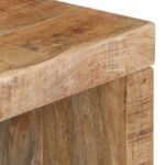 Ensemble de table basse 2 pcs Bois de manguier massif – Image 6