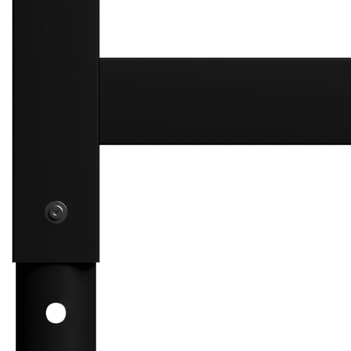 Cadres d'établi réglables 2 pcs Métal 55x(69-95,5) cm Noir – Image 7