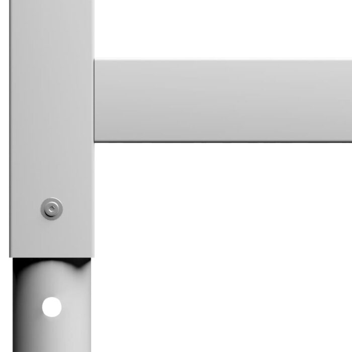 Cadres d'établi réglables 2 pcs Métal 55x(69-95,5) cm Gris – Image 6