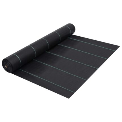 Toile de paillage Noir 1x25 m PP
