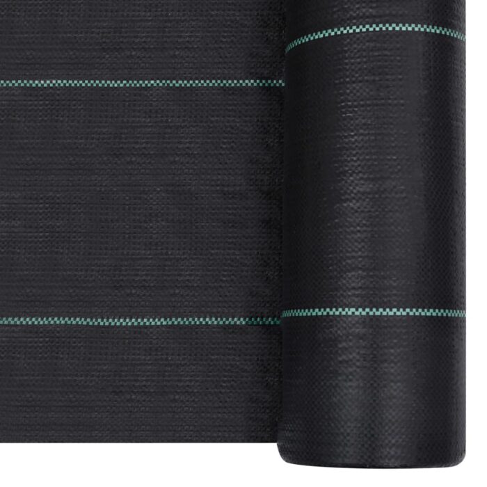 Toile de paillage Noir 1x100 m PP – Image 2