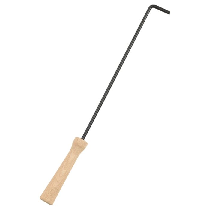 Foyer et barbecue avec tisonnier 2 en 1 56x56x49 cm Acier – Image 7