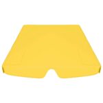 Toit de rechange balançoire jaune 188/168x145/110 cm – Image 2