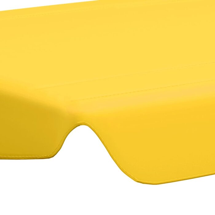 Toit de rechange balançoire jaune 188/168x145/110 cm – Image 3