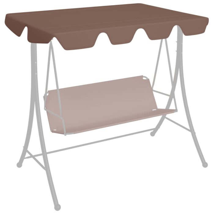 VXL8720286116067_m_en_hd_1.jpg Toit de rechange balançoire marron 188/168x145/110 cm – Image 1