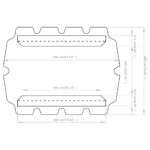 Toit de rechange de balançoire blanc 188/168x145/110 cm – Image 4