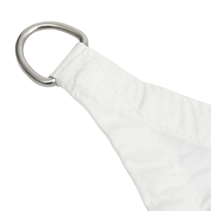 Voile de parasol Tissu Oxford trapèze 3/5x4 m Blanc – Image 4