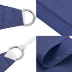 Voile de parasol tissu oxford rectangulaire 3x6 m bleu – Image 6