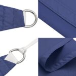 Voile de parasol tissu oxford rectangulaire 5x6 m bleu – Image 6