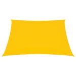 Voile de parasol tissu oxford rectangulaire 2,5x3,5 m jaune – Image 2