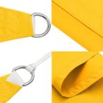 Voile de parasol tissu oxford rectangulaire 2,5x3,5 m jaune – Image 6