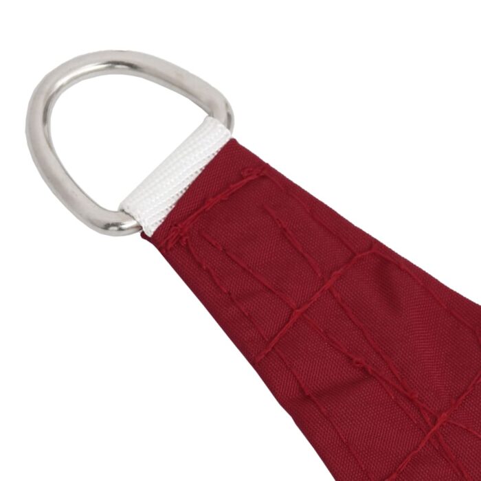 Voile de parasol tissu oxford rectangulaire 2x3,5 m rouge – Image 4