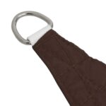 Voile de parasol tissu oxford rectangulaire 4x5 m marron – Image 3
