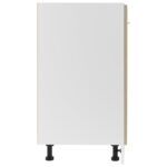 Armoire de plancher Chêne sonoma 60x46x81,5cm Bois d’ingénierie – Image 6