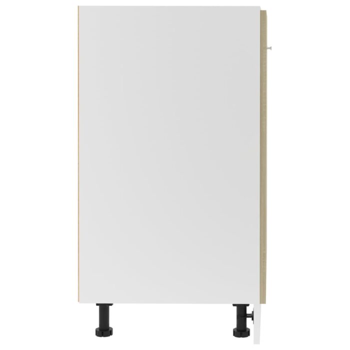 Armoire de plancher Chêne sonoma 60x46x81,5cm Bois d’ingénierie – Image 6