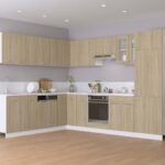 Armoire de plancher tiroir Chêne sonoma 30x46x81,5 cm Aggloméré – Image 2