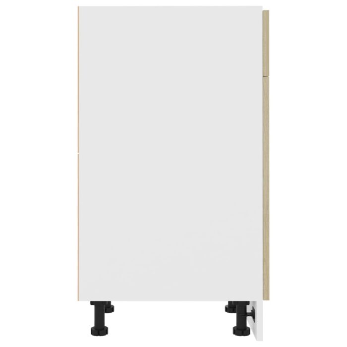 Armoire de plancher à tiroir "Lyon" Chêne sonoma – Image 7