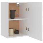 Armoire suspendue Blanc 39,5x31x60 cm Bois d'ingénierie – Image 2